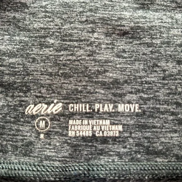 Aerie Women's High Waisted Pocket Legging - Heathered Grey* - US M - Picture 6 of 8